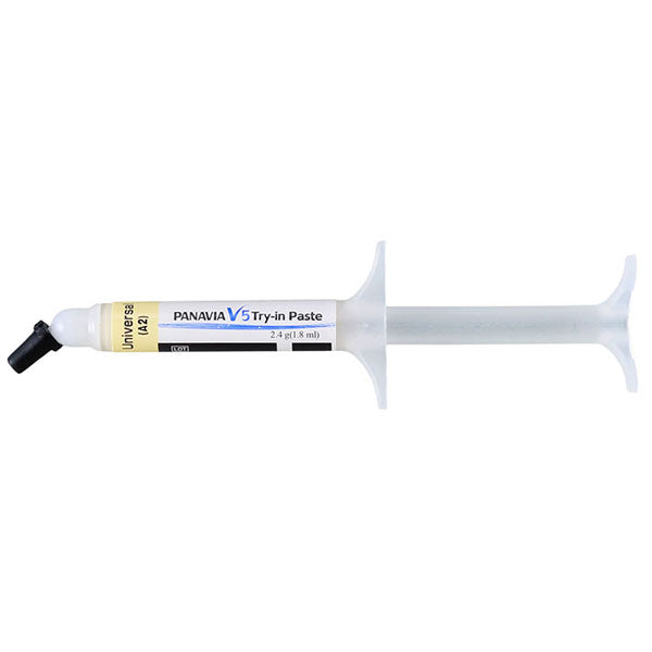Kuraray 3621KA Panavia V5 Universal Resin Cement Try-In Paste 1.8 mL Universal A2 Kuraray 3621KA Panavia V5 Universal Resin Cement Try-In Paste 1.8 mL Universal A2